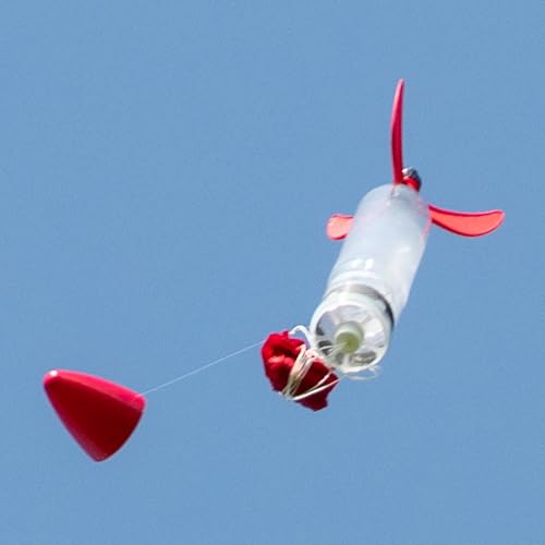 Relationshipware StratoChute 24" Red Rip-Stop Nylon Parachute for Water or Model Rocket