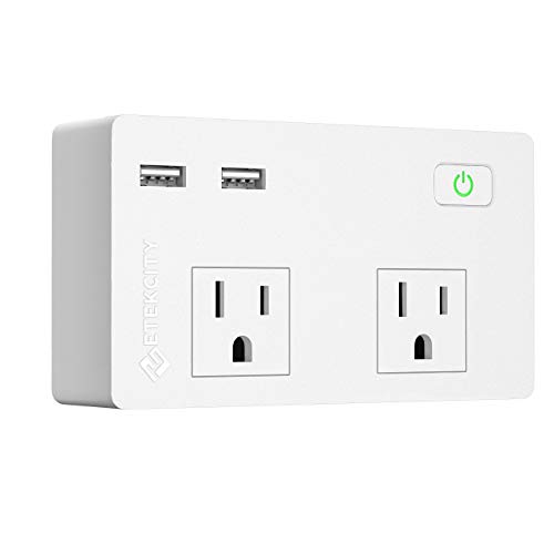 Etekcity Wall Surge Protector Power Strip with 2 USB Charging Ports, 2.4A Fast
