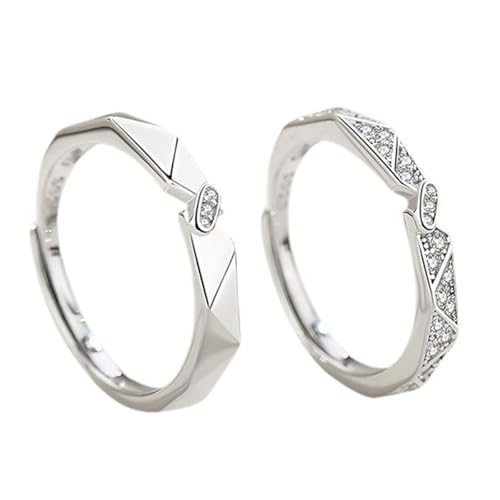 Bague anneau alliance argent 925 ajustable pour doigts sensibles ou variables