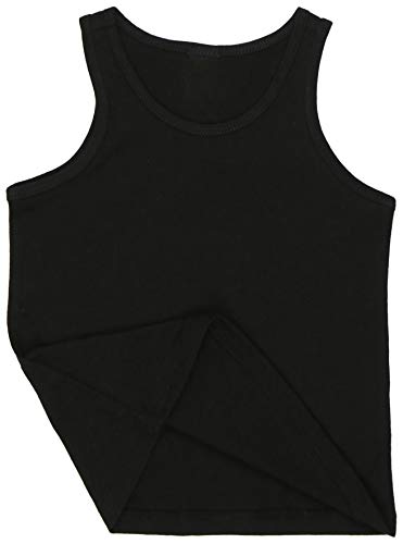 Image of ToBeInStyle Kids Boys Girls Soft Lightweight Jersey Scoop Neck Tank Top