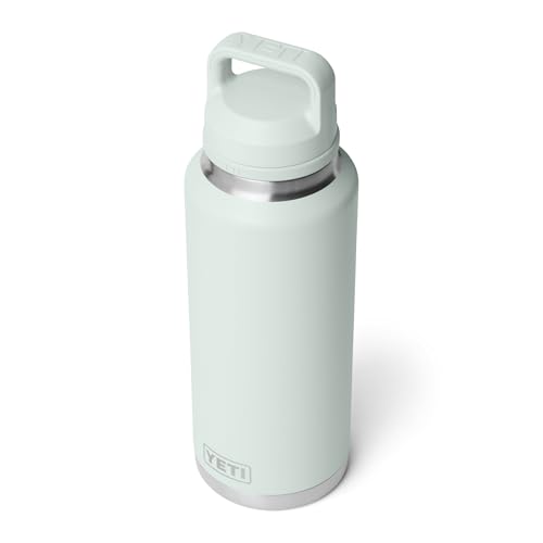 Image of YETI Rambler 46 oz Bottle, Leakproof, Vacuum Insulated, Stainless Steel with Chug Cap, Ridgeline