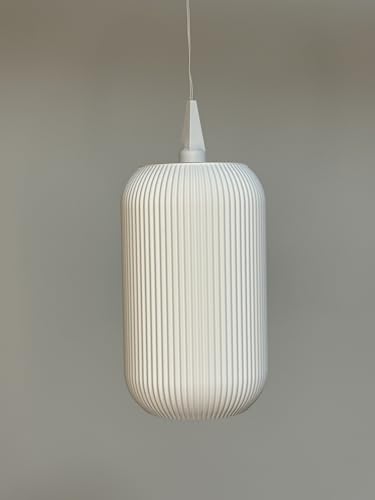 Lampenschirm für Weihnachtsstern Stern A1 13cm Weiß 3D-Druck PLA ganzjährig nutzbar moderne Dekoration Schirm Grobi
