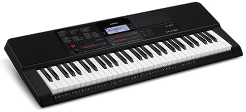 Image of Casio CT-X700 EDP Educational Keyboard Pack with Power Supply, Stand, Headphones, USB Cable, and Instructional Software (CAS CTX700 EDP)