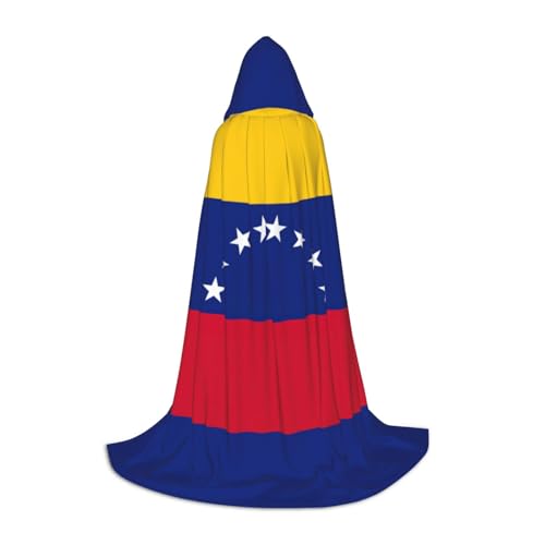 Cape à capuche drapeau Venezuela pour ne plus passer inaperçu à votre bal masqué