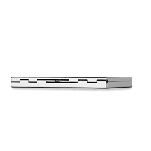 Extra Slim Stainless Steel 9 Cigarette Case Holder (Regular- 84mm, King Size)