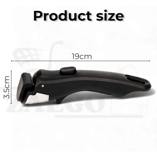 Image of Multipurpose Universal Pot Handle - Detachable Holder for Cookware, Hot Utensil Vessel Pan Holder Kitchen All Cookware Replacement Use.