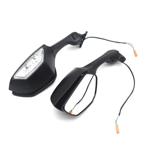 Espejos retrovisores para motocicleta intermitentes plegables Kawasaki Ninja ZX10R 11-15