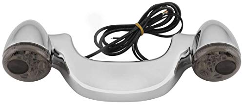 Letric Lighting Co. REAR LIGHTBAR LED FL CHR/SMK LLC-RLB-S