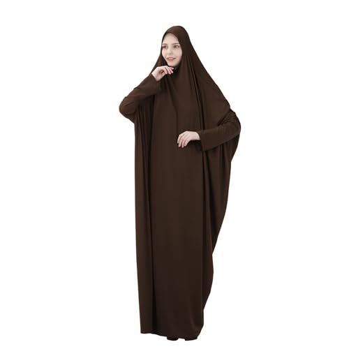 Vêtements de prière femme longue robe musulmane pour le Namaz confortable