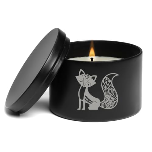 Vanilla Scented Candle with Lid