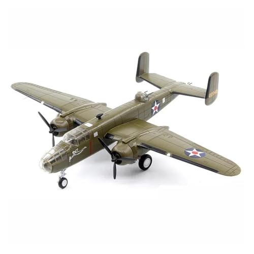 Mitchell B-25B avión a escala 1:72 modelo estático Segunda Guerra Mundial réplica diecast alloy