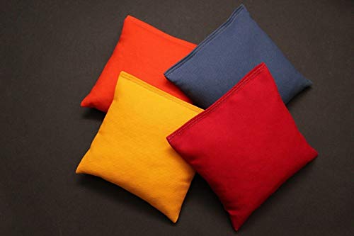 Backyardgamesusa 8 All Weather Waterproof Cornhole Bags Pick Your 2 Colors Resin Fill #TOP1