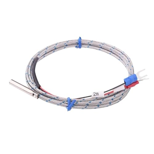 Sensor de temperatura tipo J de 400 °C para automatización y regulación de calor estable