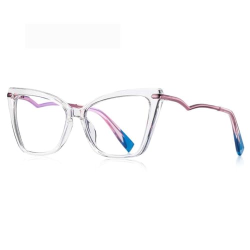 Lunettes de lecture œil de chat tendance femme monture élégante branches métal