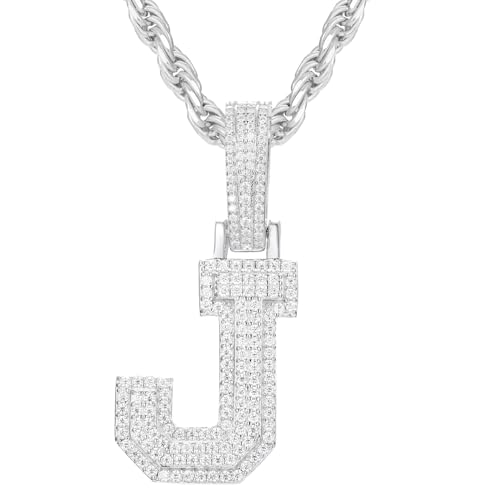 YIMERAIRE J Moissanite Pendant