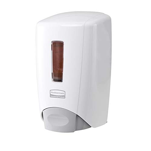 Rubbermaid Commercial Flex Wall-Mounted Hand Soap/Cleanser/Lotion/Santizer Dispenser System, Dispenser, White,