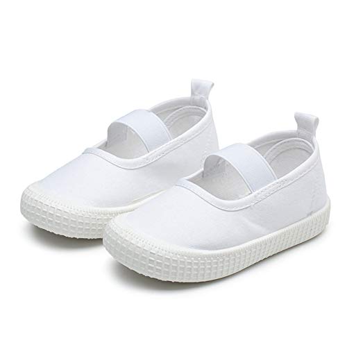 RVROVIC Baby Boys Girls Shoes Slip-on Casual Canvas Sneaker Flats for Toddler/Little Kid