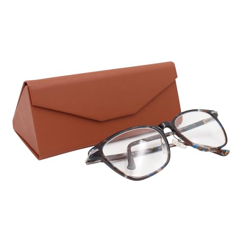 Image of Real Sic Glasses Case for Men and Women - Magnetic Folding Hard Shell Sunglass Holder - Inspired by Solid Color