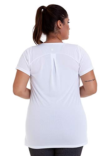 BLUSA DRY PLUS SIZE BRANCA BEST FIT