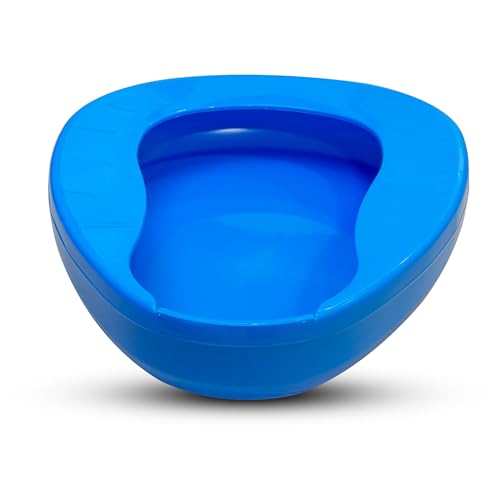 HygiCare Durable Bedpan Portable Easy to Use Clean Heavy Duty for Men Women Patients Hospital Nursing Home 1 Each - Thumbnail 4