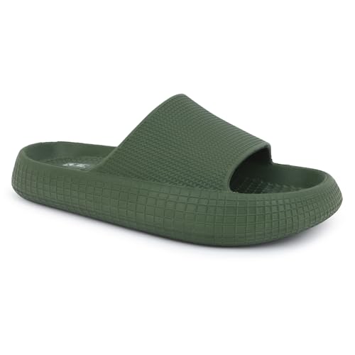 Image of Hygear Men's Hunk EVA Slides | Ultra Soft Cushion | Lightweight | Waterproof | Stylish |Anti-Skid | Comfortable Everyday Slides for Men