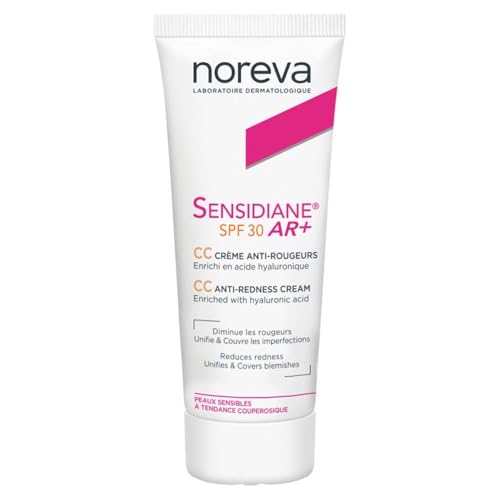 Noreva Sensidiane AR+ CC Crema Antienrojecimiento Transparente SPF30 40 ml