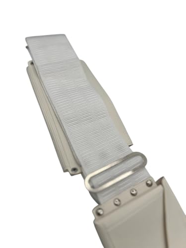 Unstitched Ehram Ahram Ihram Belt for Hajj Umrah, Adjustable Waist Belt with Pockets, Premium Materials, White.4