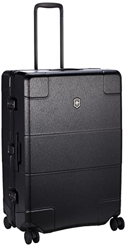 Image of Victorinox Lexicon Framed Series, Swiss Designed Hardside Check-in Luggage, Large Suitcase | Premium Trolley Bag for Travel | 96 litres, Black, TSA Locks, 1+ 10 Year Warranty | 610541