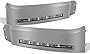ACANII - For 2007-2013 Toyota Tundra Built-In LED Running Bumper Lights Xsp-X Left+Right Assembly Driver & Passenger