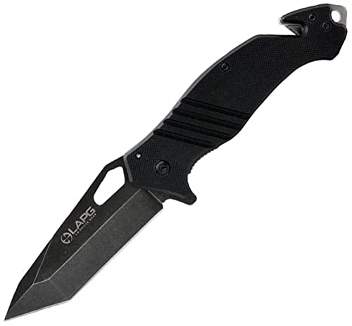 LA Police Gear LAPG EDC Folding Knife, Tactical...