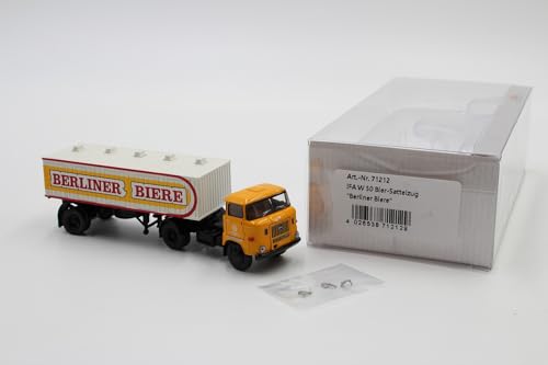 Véhicule IFA W 50 miniature Berliner Biere 1965 réplique historique haute précision