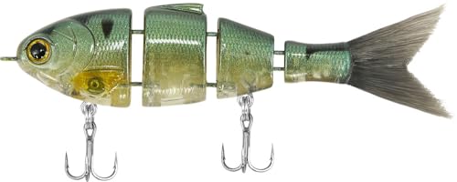 BUCCA Brand Lil Baby Bull SHAD - 2.5" (3/16OZ) - Green Gizzard
