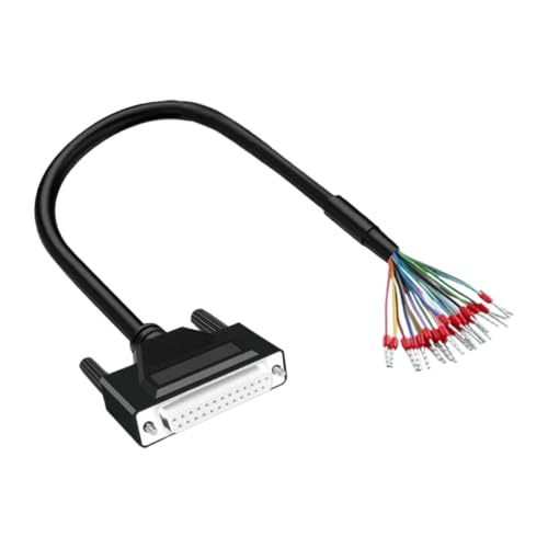 Enchufe hembra DB25 de 9 pines con bloque de terminales 26AWG para cableado 2