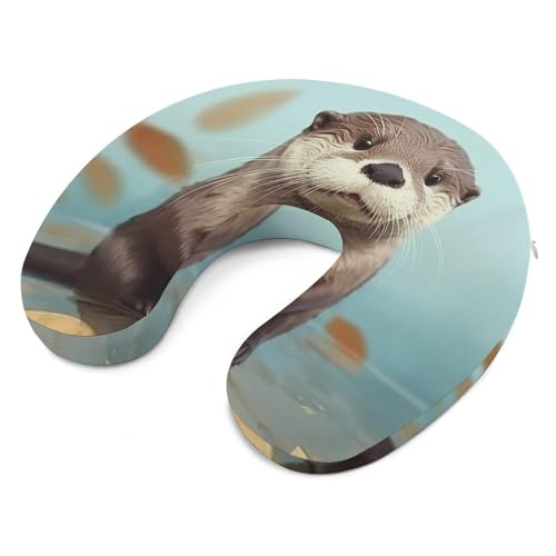 Almohada de viaje espuma viscoelástica tamaño único miniatura 6