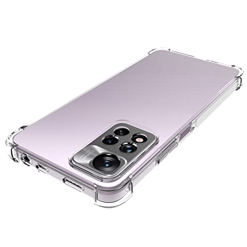 Funda Xiaomi Redmi Note 11 Pro y Pro Plus USTIYA Carcasa Bumper TPU Transparente 4