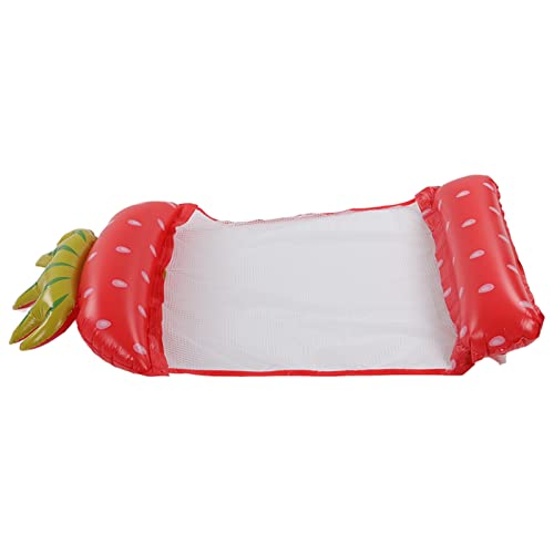 Haofy Hamaca de Agua Inflable con Tela de Malla para Piscina y Playa, Tumbona Flotante para 2 Personas, Inflado Rápido y Duradero