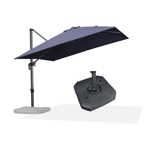 10-Foot Patio Umbrella with Base