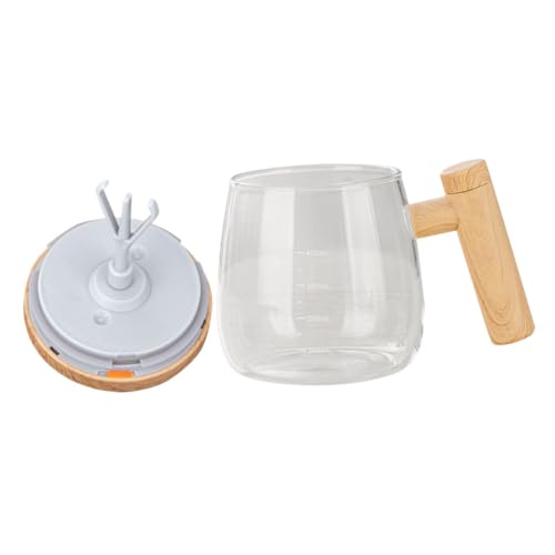 GRIRIW Self Mixing Cup Electric Stirring Mug for Tea Milk No Bursting Easy Handle