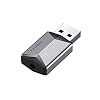 HAGIBISTECH Hagibis USB externe geluidskaart adapter 2-in-1 USB naar 3,5 mm hoofdtelefoon en microfoon Jack Audio…
