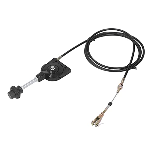 Robuster ZASCHMOY Gaszug für Bagger: Hochleistungs-Drosselklappenregelkabel mit 2,5 Meter Länge für EX230 - Flexibler manueller Gassteuerkabel als Ersatz-Gaszug und Gasmotorkabel mit PU-Material