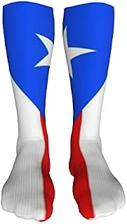 702 Unisex Work Socks Puerto Rico Flag Socks Nonslip Sports Socks Casual Men’S Socks For Gifts Trekking 50Cm