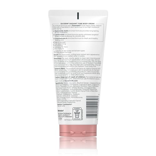 Eucerin Radiant Tone Dark Spot Corrector Body Cream, 7 OZ - image 7