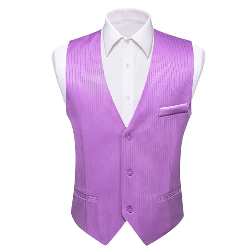 Men's Suit Vest Formal Dress Waistcoat Vest for Suit Tuxedo Slim Fit Business