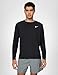 Nike Men's Miler Dri-Fit UV Long-Sleeve Running Top, Black/Reflective Silver, X-Large