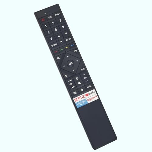 Ersatz-Sprachfernbedienung ERF3A72, fit for Hisense ULED Smart TV 50U7QF 55U8QF 65U7QF 65U8QF 55U7QF
