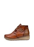 GIORDA 27491. Botin Sport DE Piel con Gancho y Bucle Mujer Cuero 38
