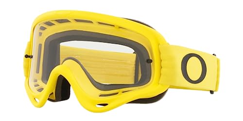 Oakley Unisex Sunglasses Moto Yellow Frame Clear Lenses MM