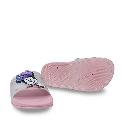 Chinelo Infantil Minnie Disney Fashion Fun Laço Slide Menina