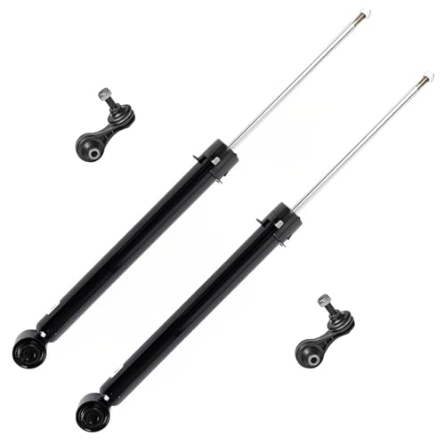 Image of Detroit Axle - Rear 4pc Shock Absorbers Kit for 2016-2021 Honda Civic, 2019-2021 Insight, 2 Shock Absorbers Assembly 2 Sway Bars Links 2017 2018 2019 2020 Replacement