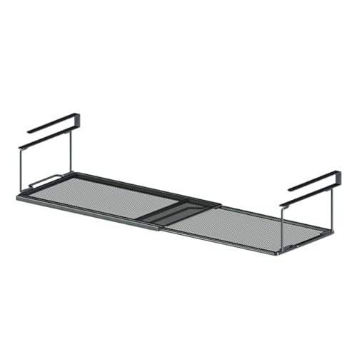 Étagère sous le comptoir extensible en métal robuste pour armoire et garde-manger